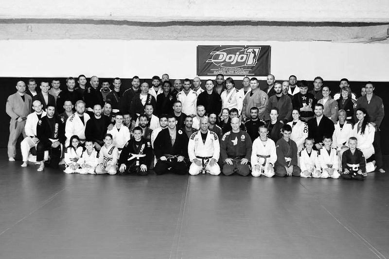 BJJ class group